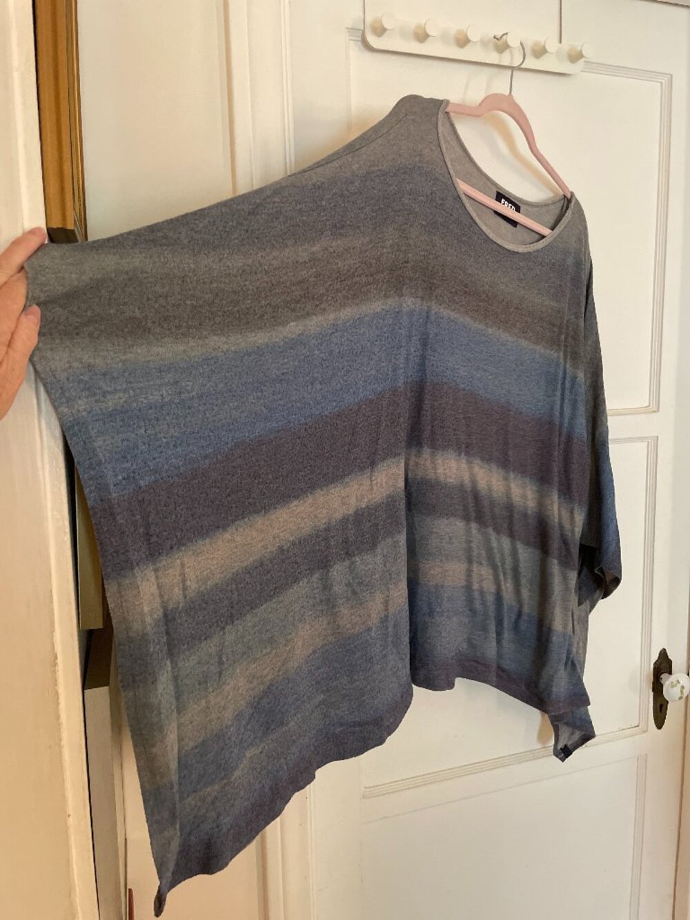 FRED FROM FRED SEGAL Poncho Sweater - One Size